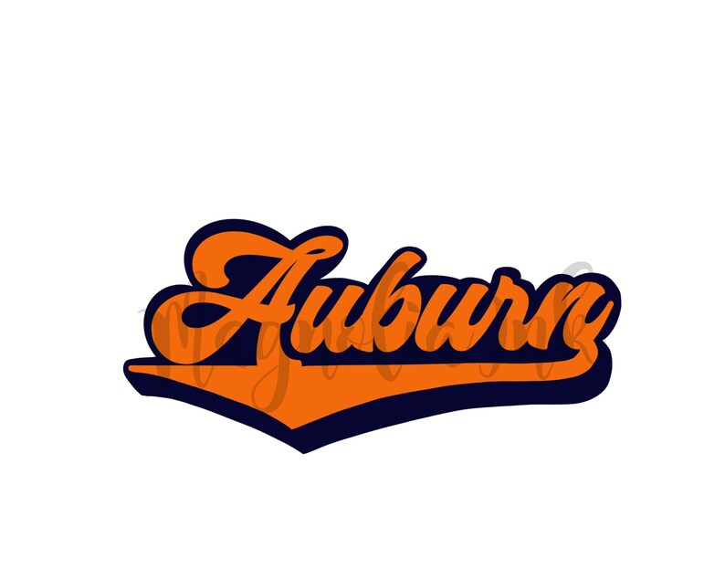 Download Auburn SVG / Retro Auburn SVG Design / Auburn Design / | Etsy