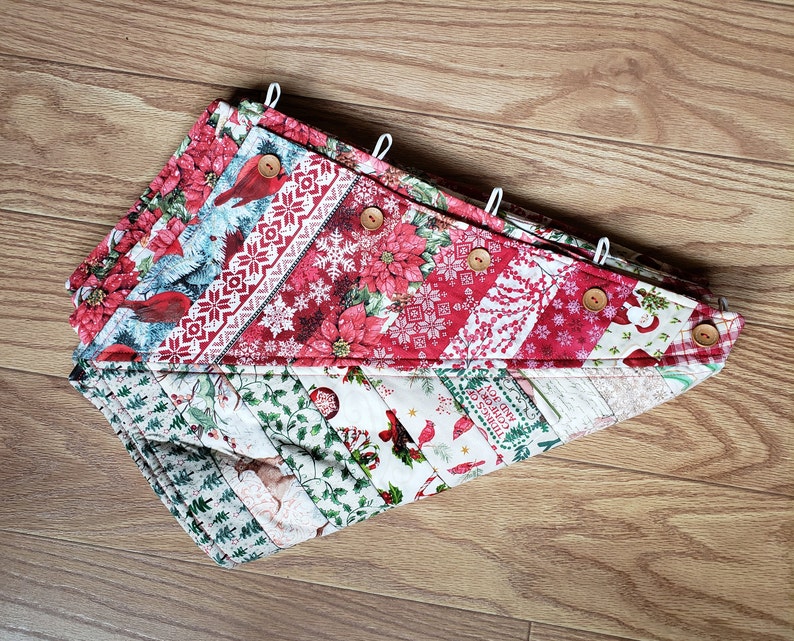 Christmas Quilted Tree Skirt 3