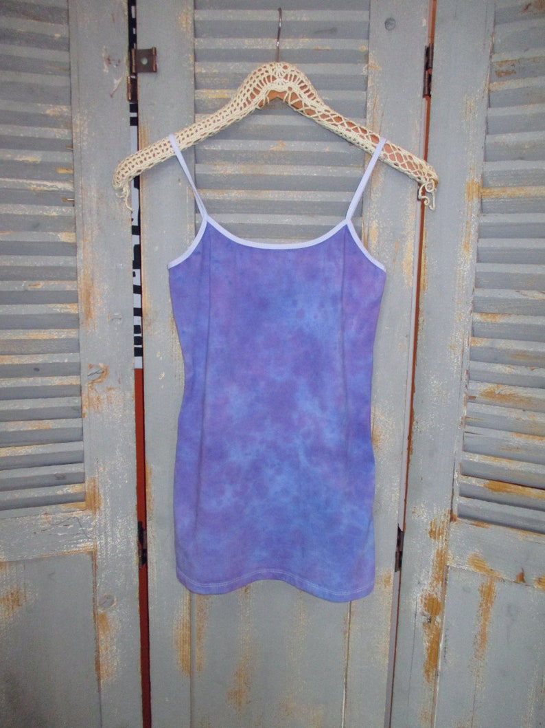 Distressed Lavender Leggings with Matching Cami