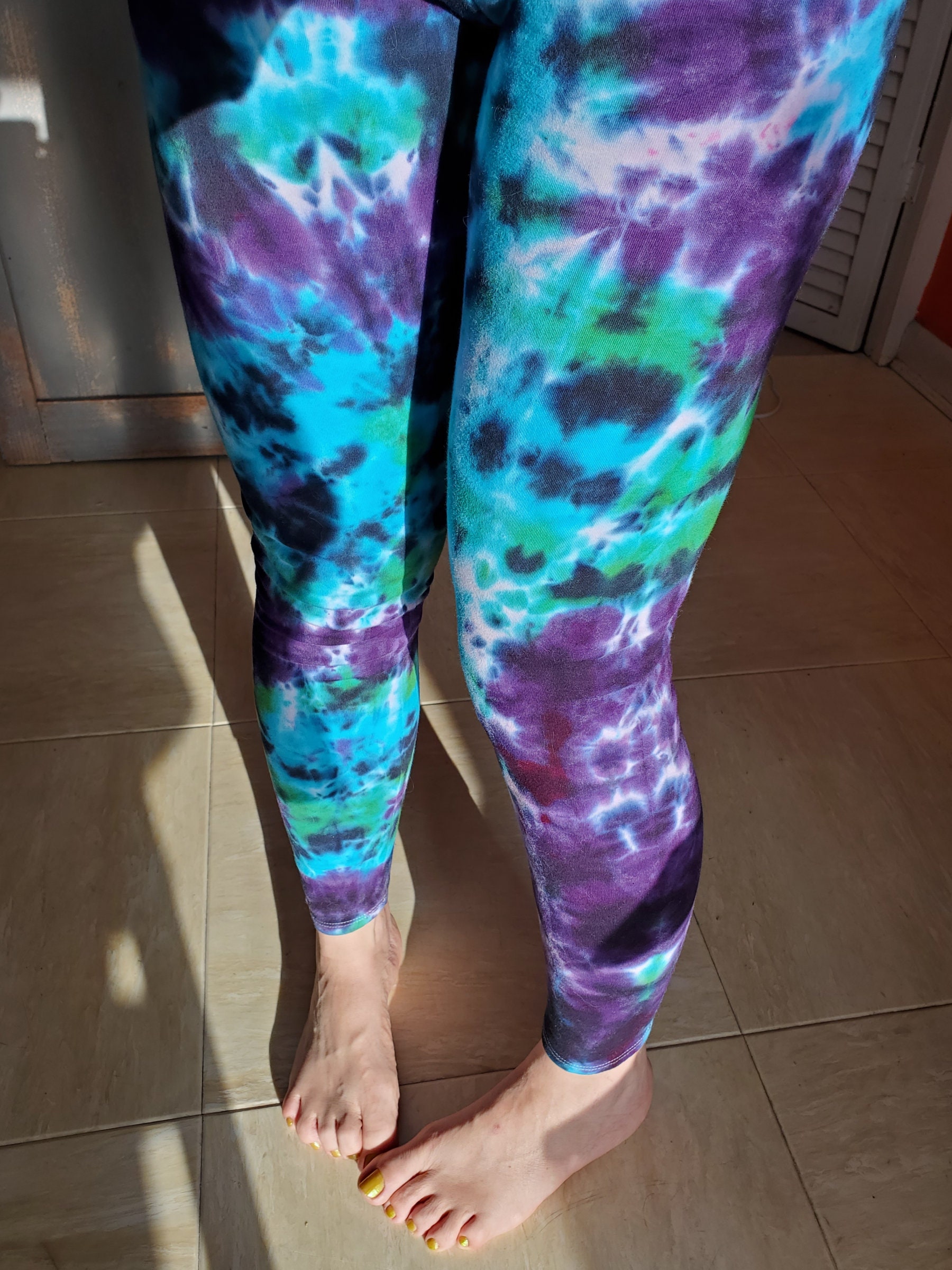 Galaxy Tie Dye Leggings Small to Plus 