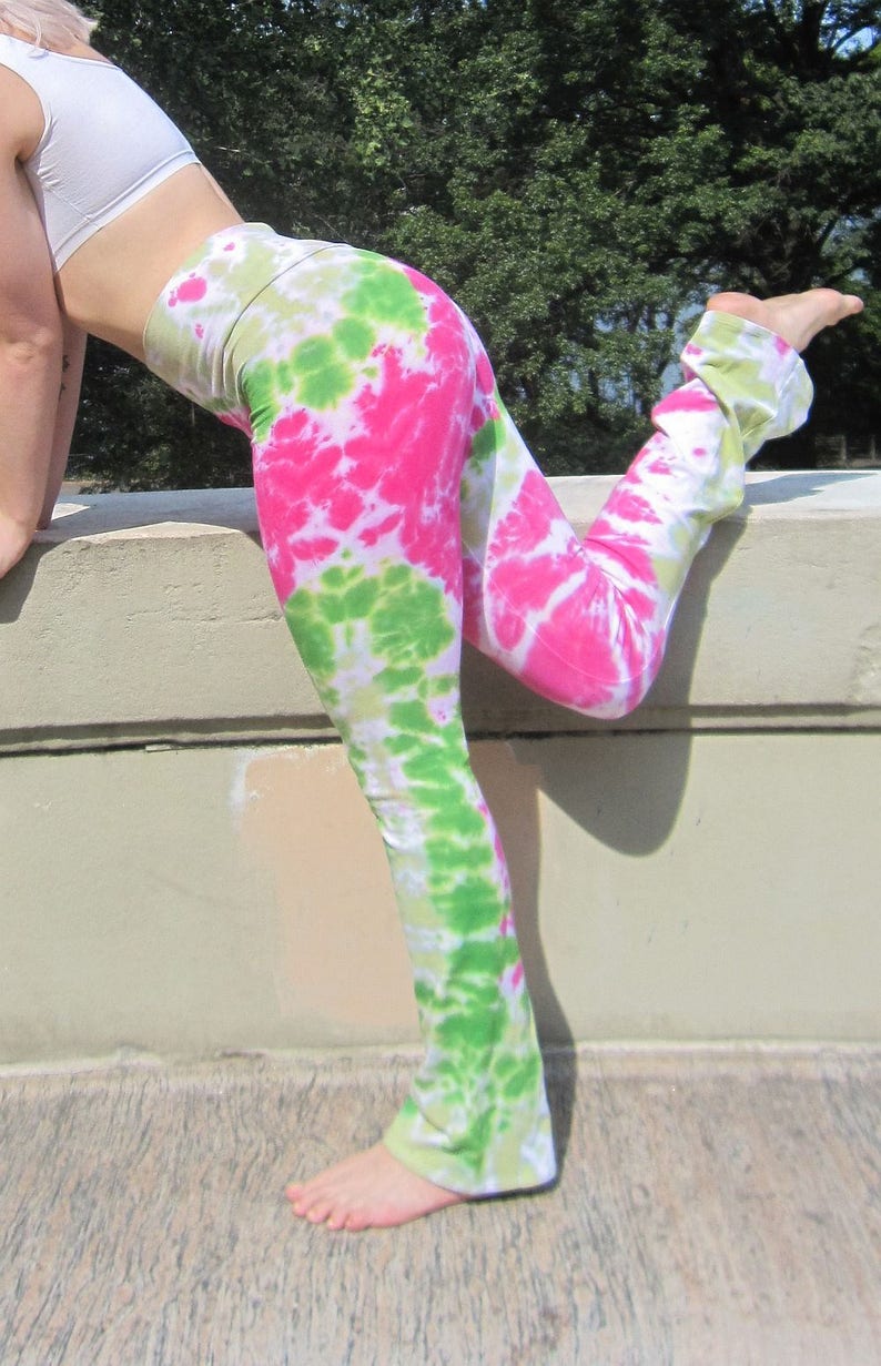 Colorful Flare Yoga Pants