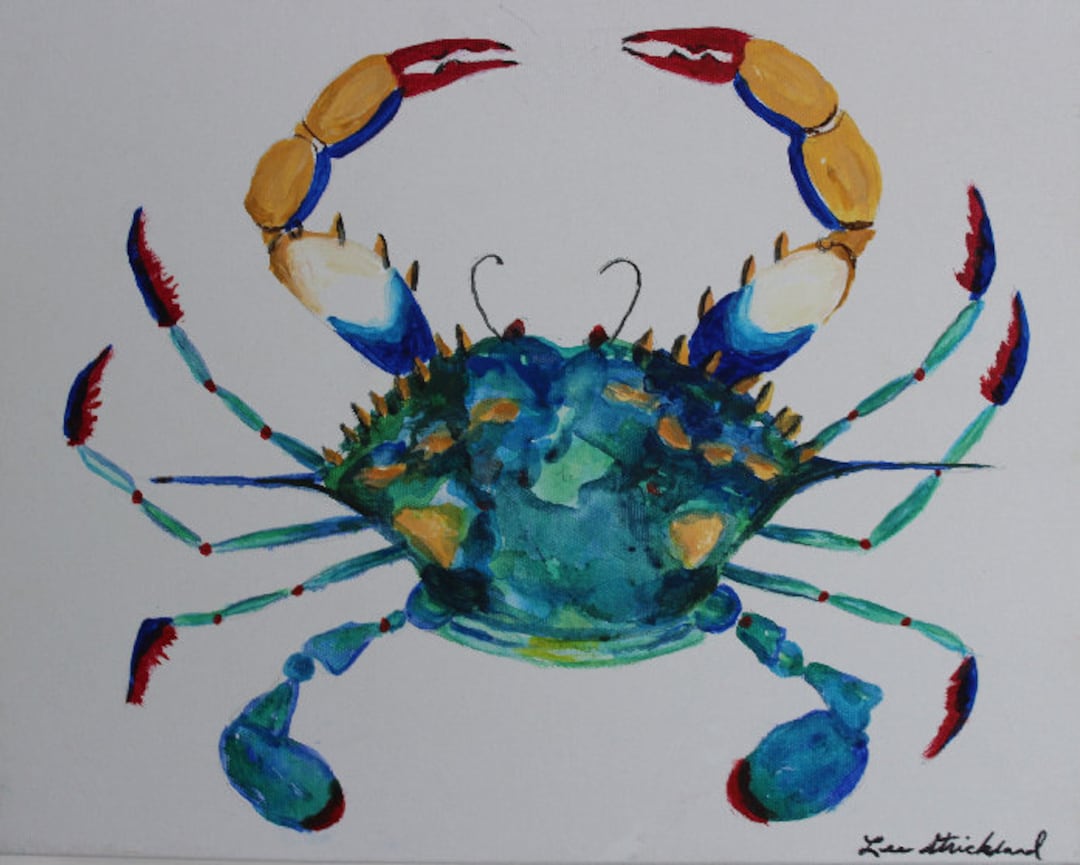 Chesapeake Bay Blue Crab - Etsy