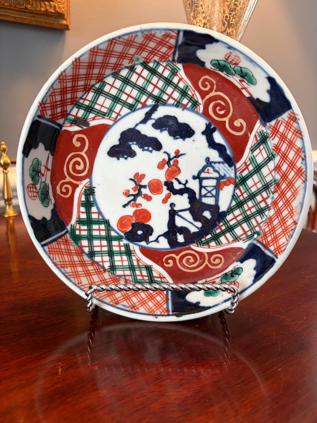 Iroe Japanese Antique Imari Iroe Bowl - Mukozuke Namazu Dish - Edo Style - Etsy