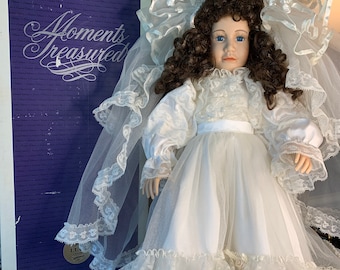 William Tung Moments Treasured Porcelain Doll "Lucy" Box Numbered
