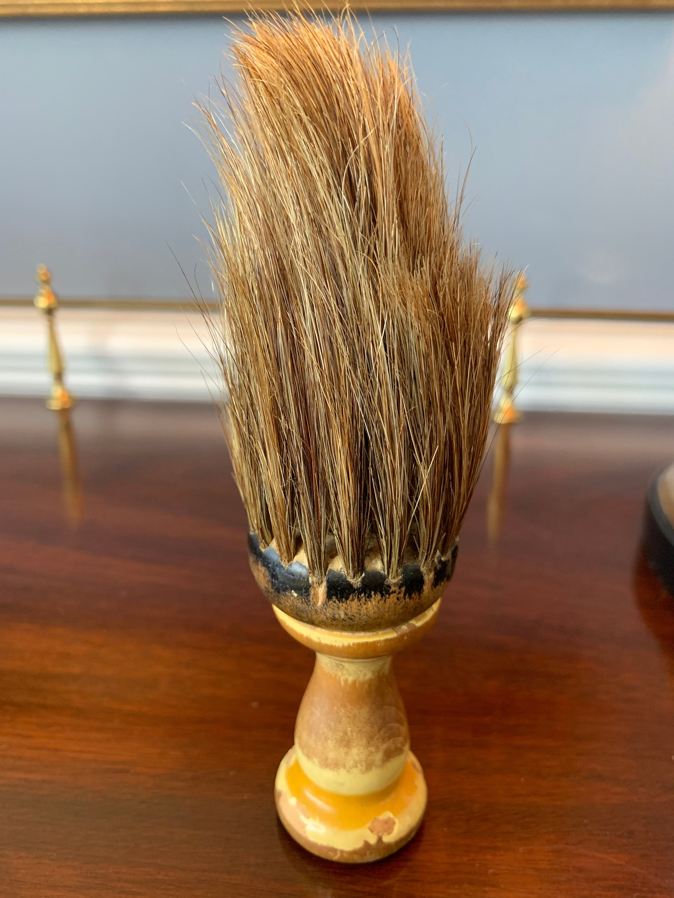 Antique Shaving Set Gillette Razor Shave Brush & Bowl Early Etsy