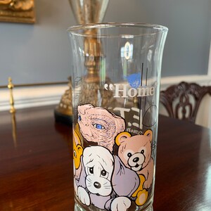 E.T. The Extra-Terrestrial Limited Edition 1982 Glass from Pizza Hut MINT Condition!
