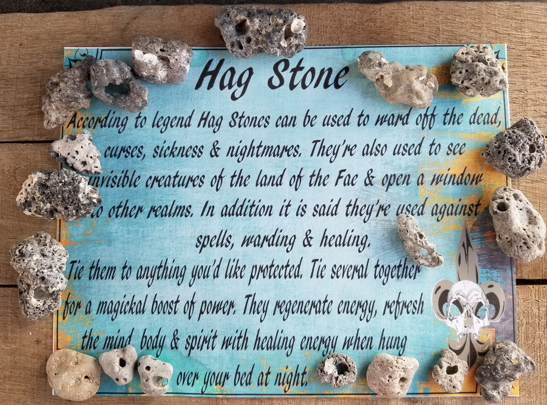 Hag Stone pocket Size Protection Talisman Aka Fairy Stone - Etsy UK