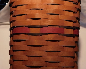 Longaberger All American Collection Small Wastebasket