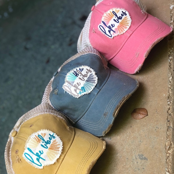 Lake Vibes Patch Hat