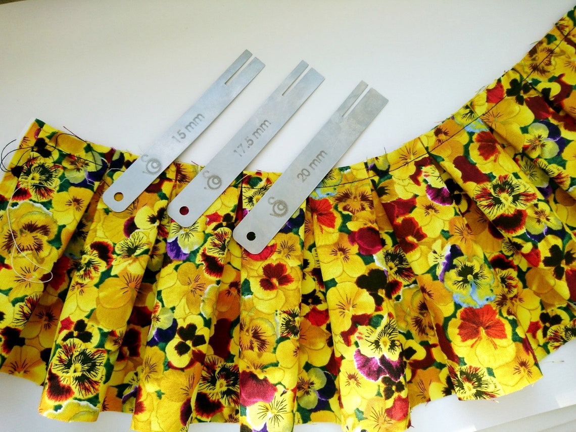 Fabric Pleater Tools to Make Fabric Pleats Fold Cowing Tool Etsy