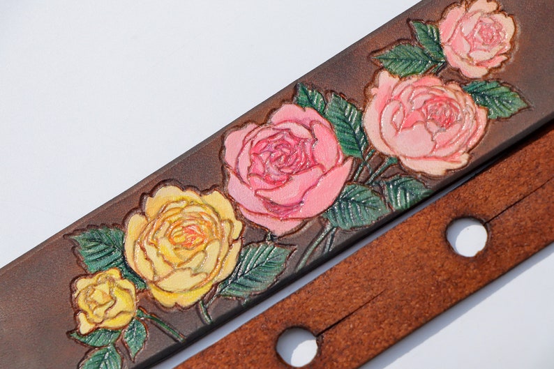 ukulele strap, ukulele accessories, rose custom strap ukulele image 8