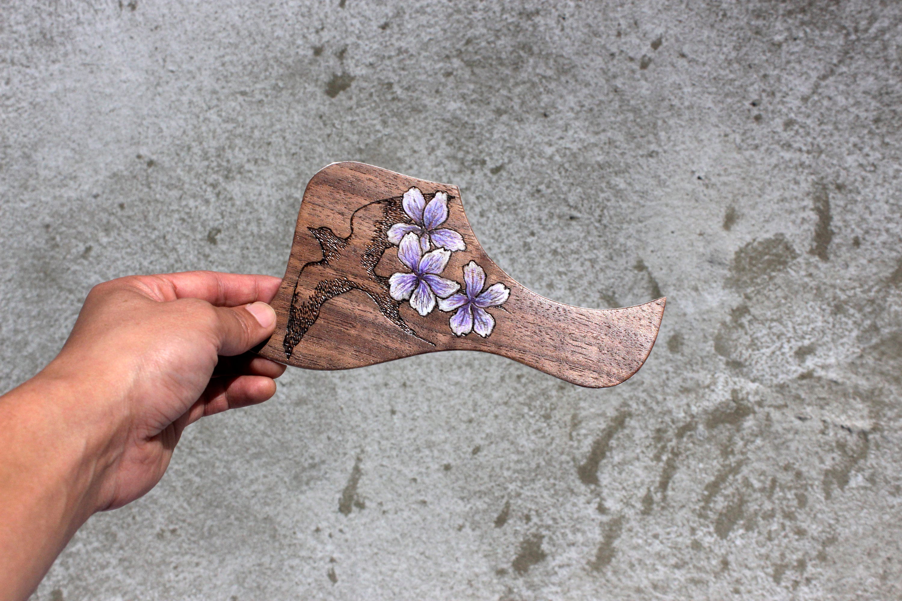 Pickguard Pickguard Acoustic Guitar Custom Wooden Pickguard Etsy