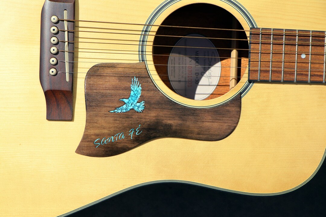 Custom Made Pickguard, Pickguard Acoustic, Guitar Custom, Handtooled