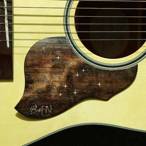 Pickguard Pickguard Acoustic Guitar Custom Wood Pickguard Etsy