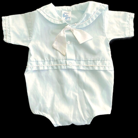 Boys Sailor Suit classic in white and blue cotton
