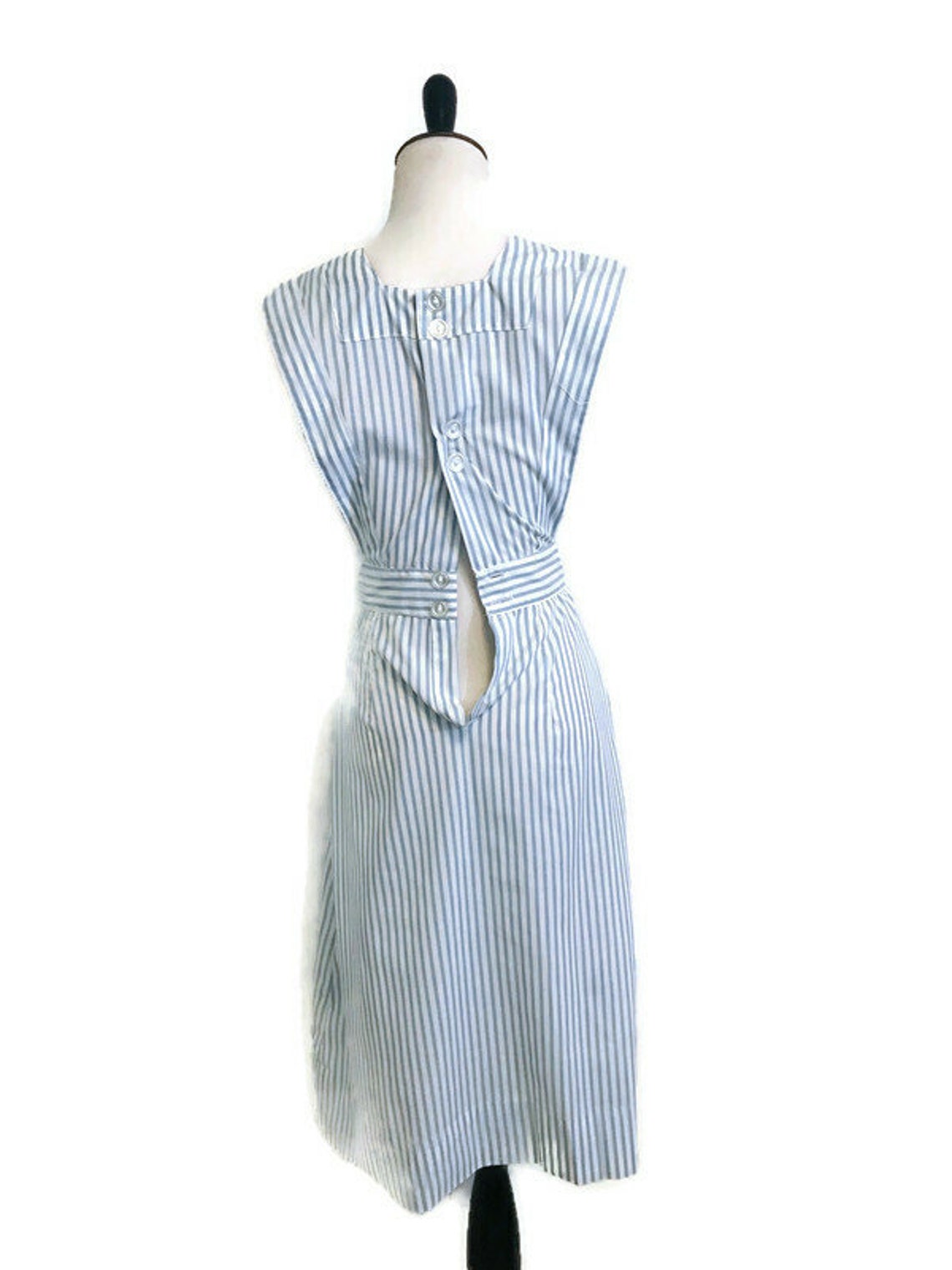 Vintage Pinafore Dress Candy Striper Dress Vintage Nurse - Etsy