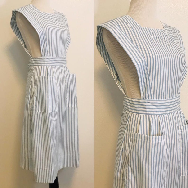 Vintage Pinafore Dress Candy Striper Dress Vintage Nurse | Etsy