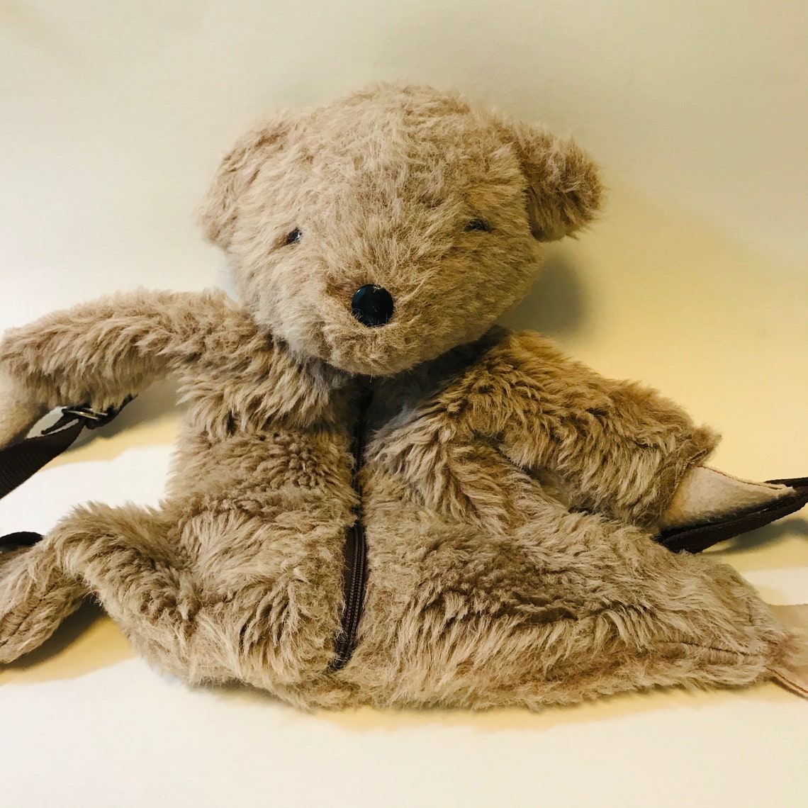 vintage teddy bear backpack