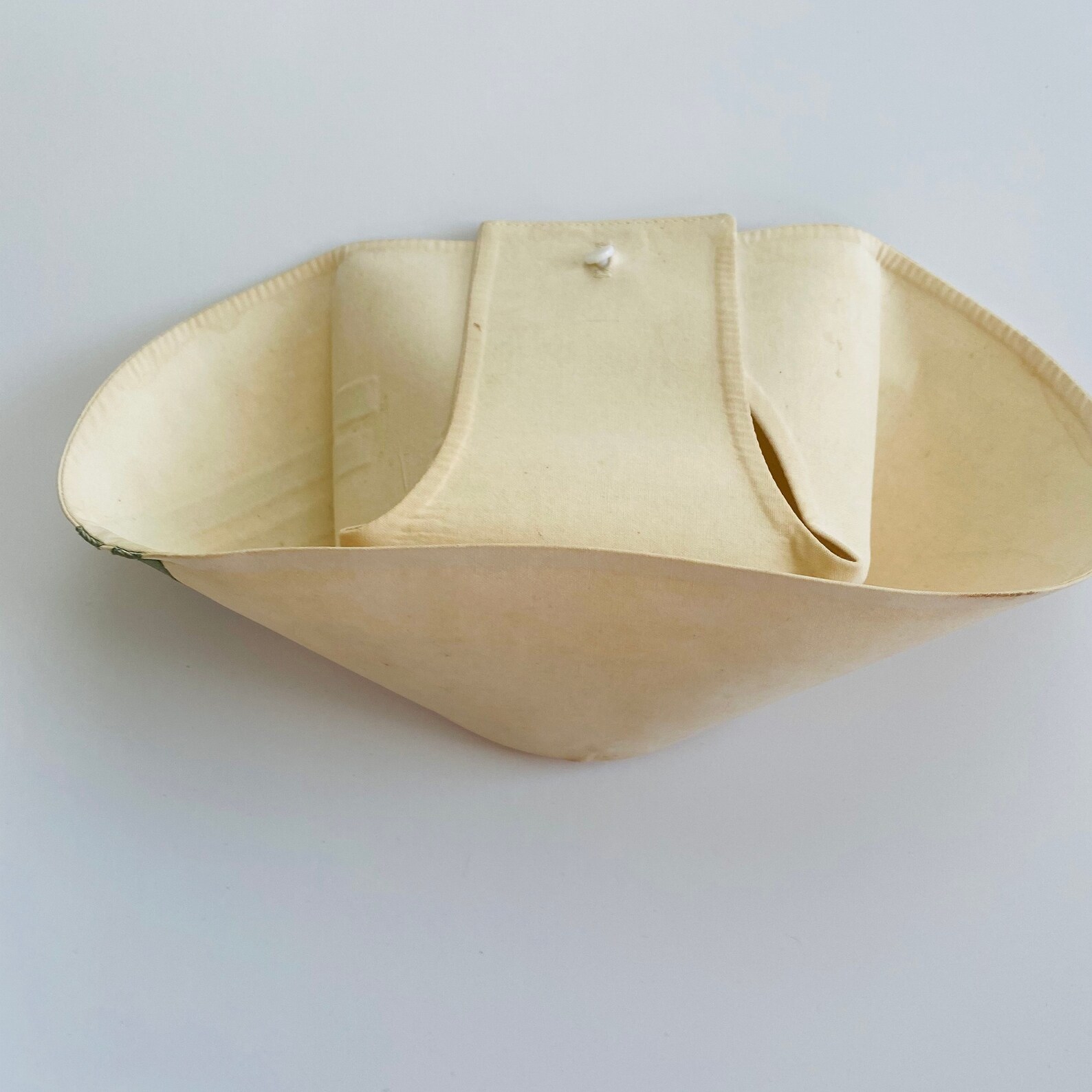 Vintage Nurse Cap 1960s Nurses Cap In Off White With Olive Etsy