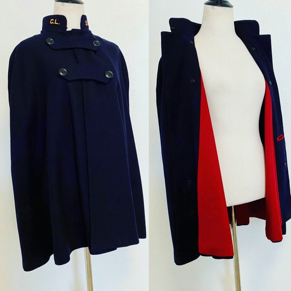 Vintage Cape Bruck's Cape Vintage 1950s Nurse Cape