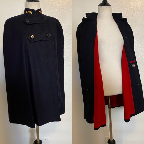 Vintage Cape Bruck's Cape Vintage 1950s Nurses Cap