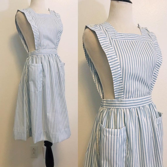 Vintage Nurse Pinafore Dress, Vintage Nurses Pinaf