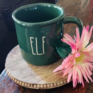 Rae Dunn ELF Mug - Artisan Collection by Magenta - New - Christmas Holiday Collection - Rae Dunn Kitchen Coffee Bar