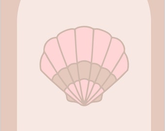 Seashell print