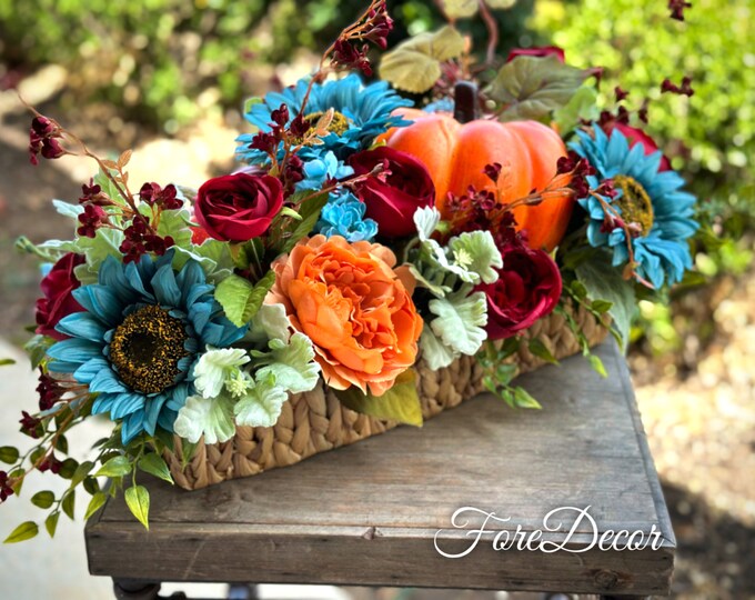 Fall Centerpiece, Fall Table, Centerpiece, Fall Table Decor ...