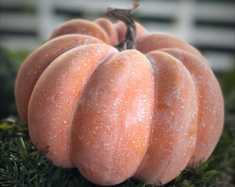 Orange Foam Pumpkin: Fall Gourd Decoration