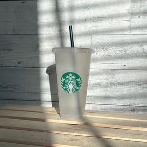 Starbucks Clear Cup - Etsy
