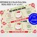 Santa Money PRINTABLE Pdf, Ten Dollar Bills, North Pole Money, Elf ...