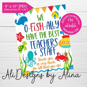 Ofishally the best teachers and Staff, appreciation week sign, INSTANT download, Snack table, Break room snacks, Back to School, PTA PTO
