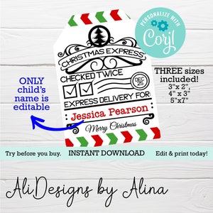 Forest Green Printable Shipping Label Template Shipping Box ...