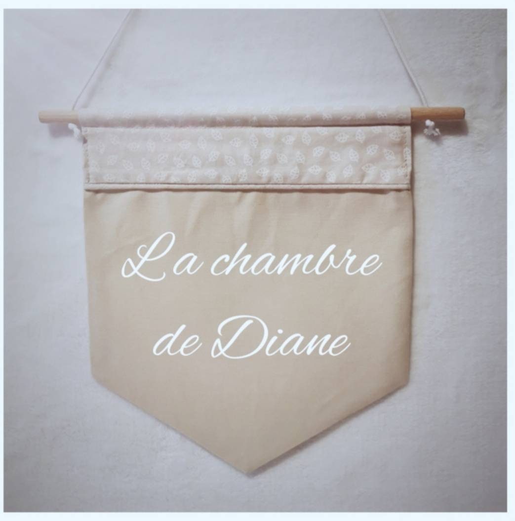 Fanion Épuré, Guirlande, Banderole Enfant, Bannière, Décoration Chambre Cadeau Naissance Bébé, Anniv