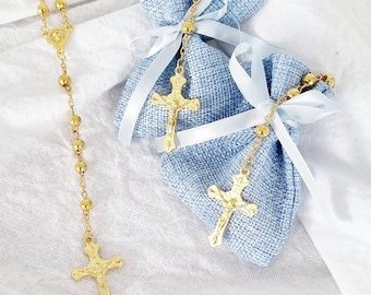 Rosary Beads; Christening Bomboniere; Baptism Bomboniere