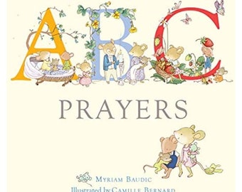 Personalised ABC Prayer Book, Christening Gift, Baptism Gift