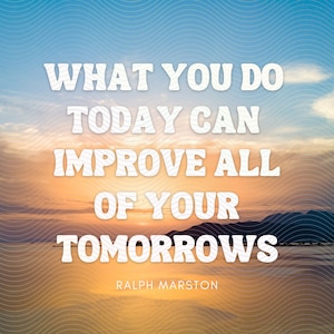 Ralph Marston Quote Print: Inspirational Wall Art (Digital Download)