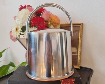 Stainless Steel Modernist Tea Pot Ole Palsby Eva Trio, Denmark