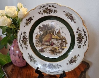 Vintage Wood and Sons Ascot Plate: Collectible English Decor