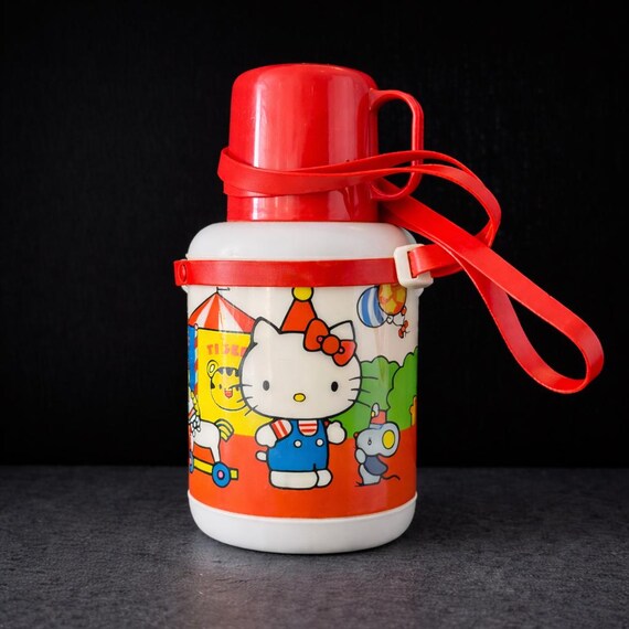 Hello Kitty ステンレスボトル 400ml レトロ Vintage 1976 Hello Kitty Thermos Bottle – Sanrio Japan – Circus