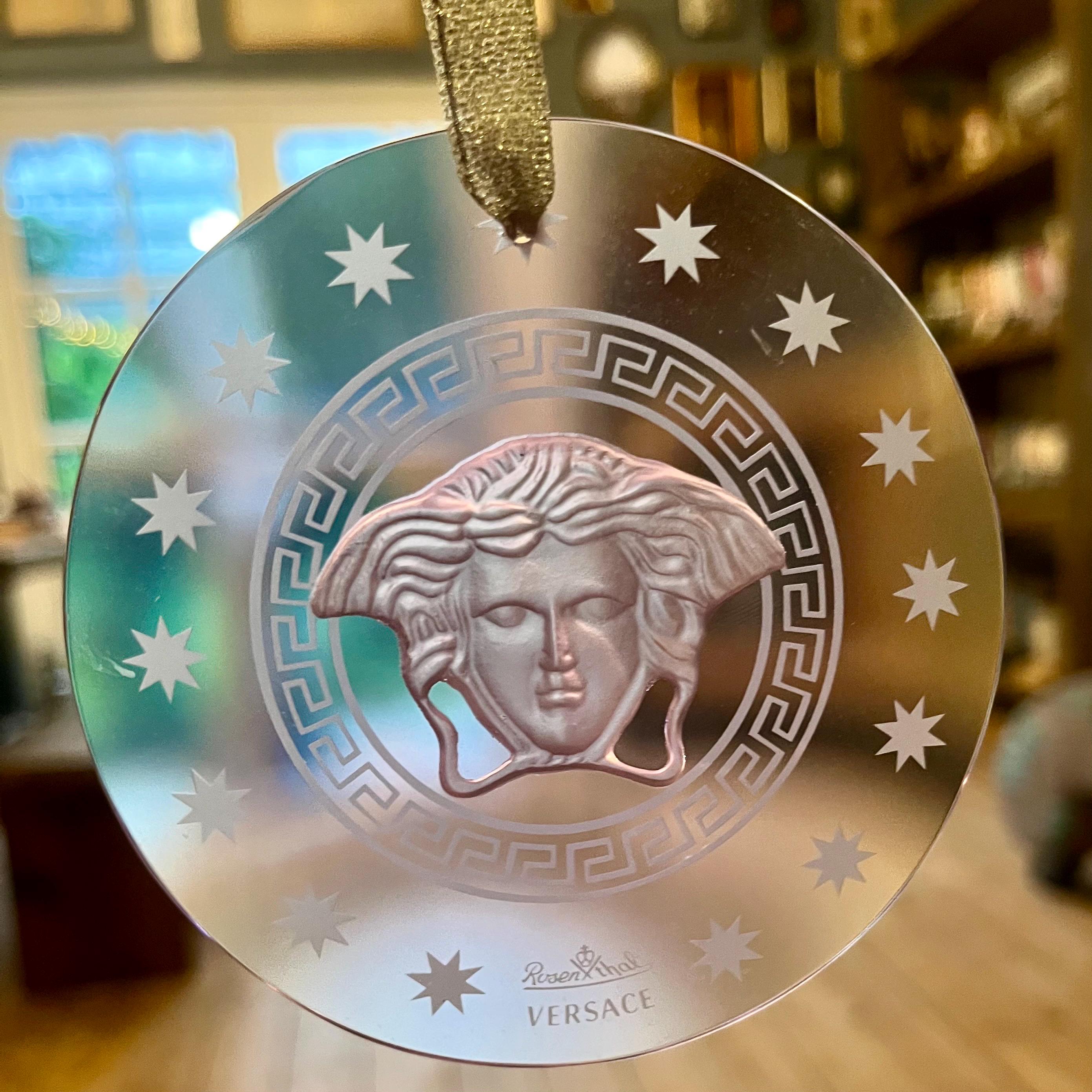 VERSACE Rosenthal メデューサ クリスタル Versace Rosenthal Medusa Crystal Ornaments: Lumiere Colors