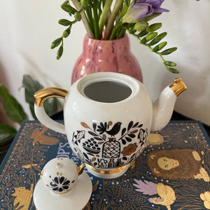 Beautiful Decorative Lomonosov Teapot zdjęcie 4