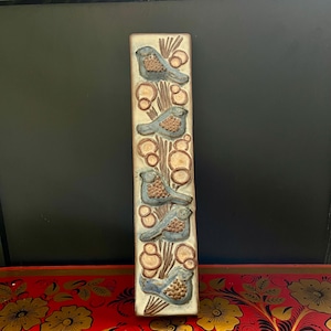 Vintage Michael Andersen Ceramic Bird Wall Relief / Marianne Starck Design / Mid Century Modern Danish