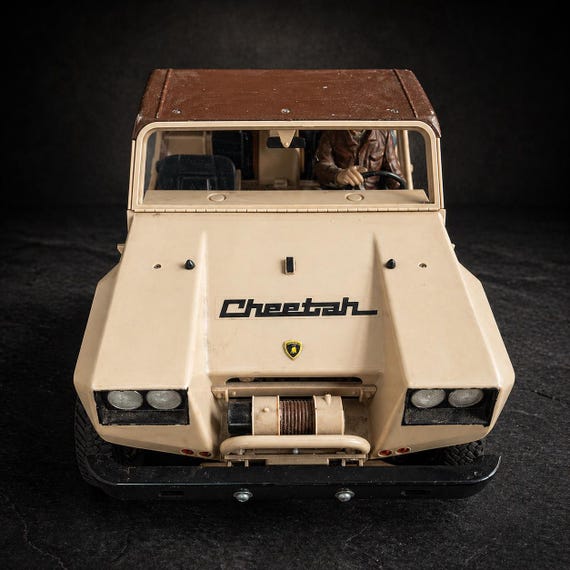 ビンテージ 1978 タミヤ チーター ランボルギーニ RCカー 1/12