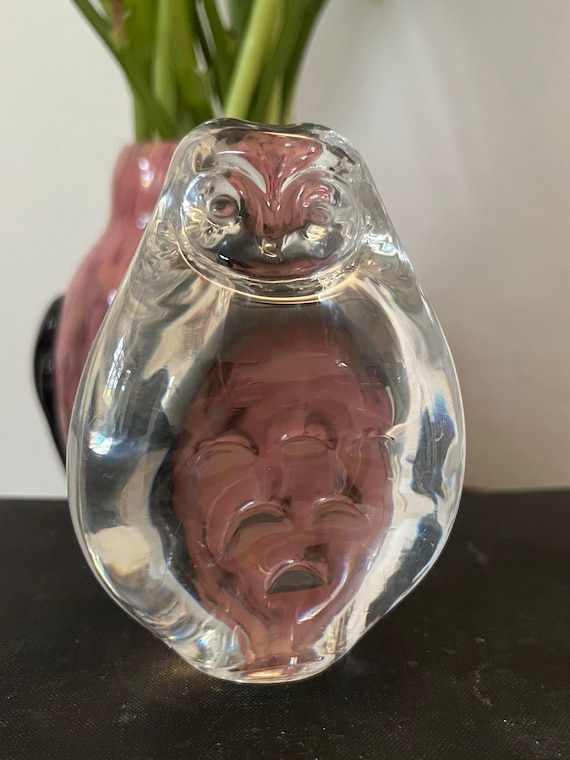 Vintage Orrefors Crystal Animal Paperweight: Swedish Art Glass - Etsy