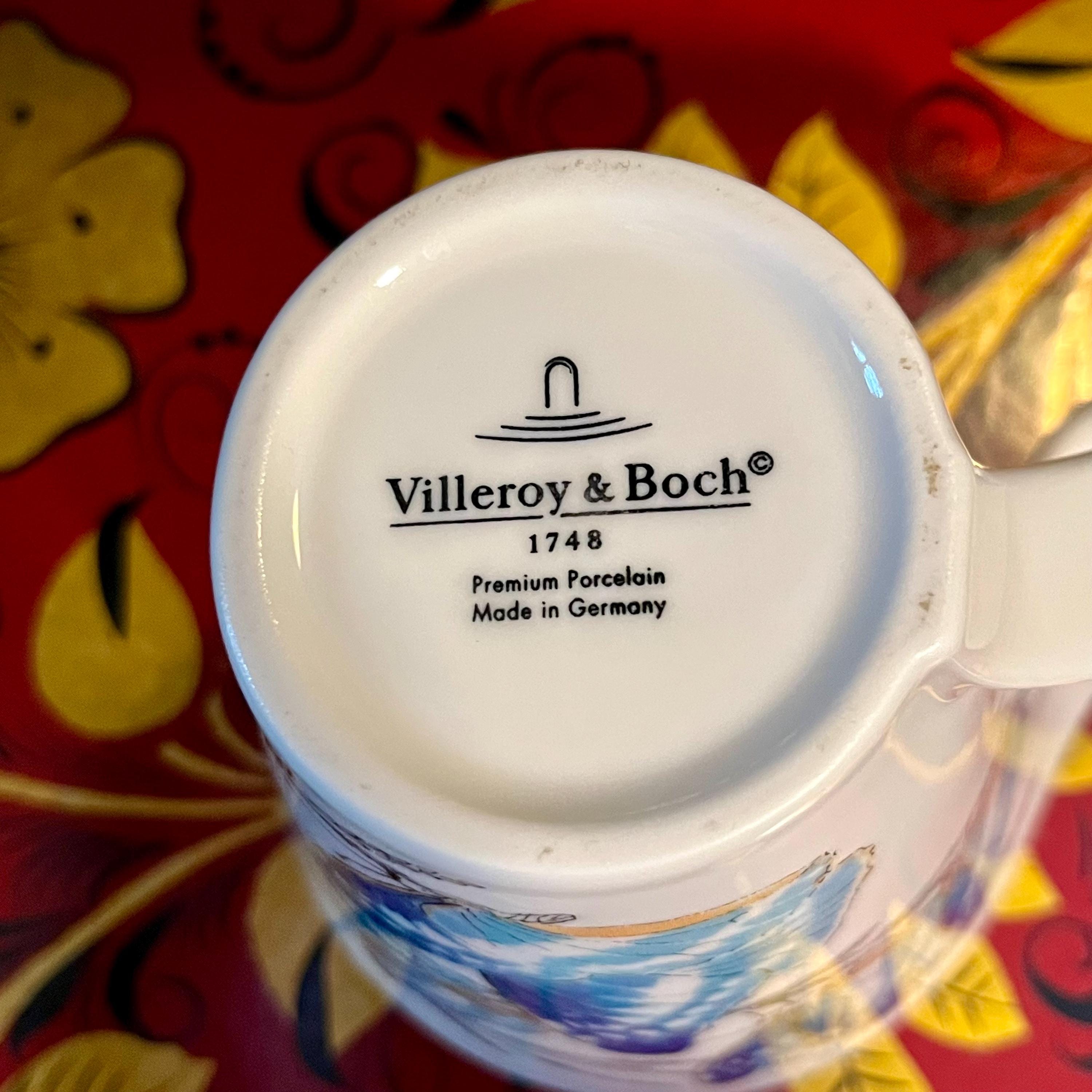 Villeroy & Boch Blue Butterfly Mug – Newwave Caffè Porcelain - Etsy