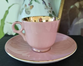 Stunning Mid Century Figgjo Flint Espresso Cup And Saucer