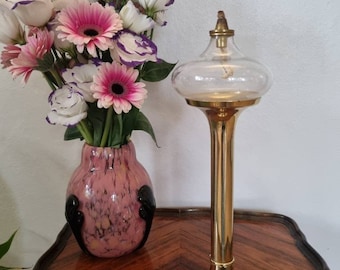 Stunning Marine G.V Harnisch EFTF København 1842 Brass Oil Lamp
