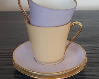 Rare and Stunning 1950s Lyngby Denmark Demitasse/Coffee Cup